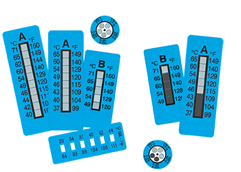 Ensemble indicateurs de température Thermax