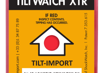 indicateur de renversement TiltWatch XTR actif
