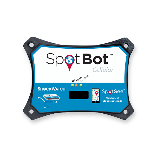 enregistreur de choc connecté Spotbot